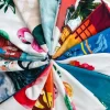 Hello Summer Blue Beach Towel - Görsel 3