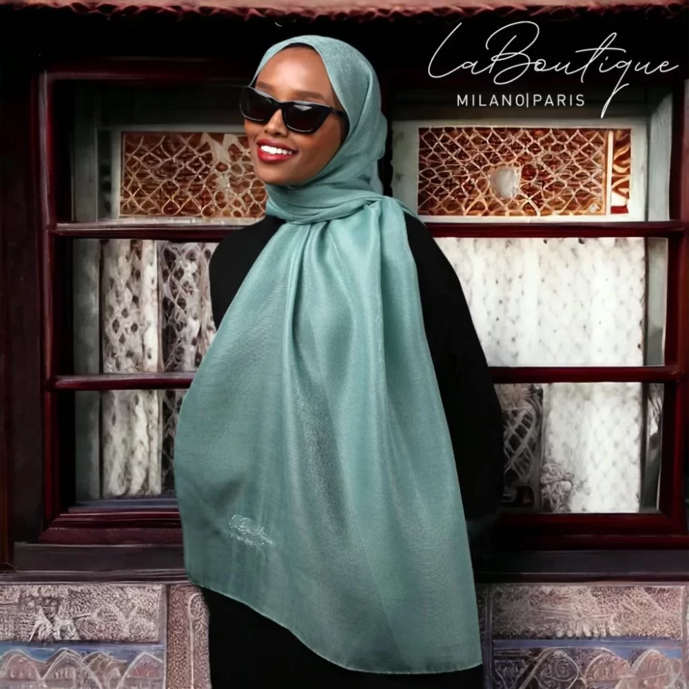 Glitter Shawl  - Nile - 70x190