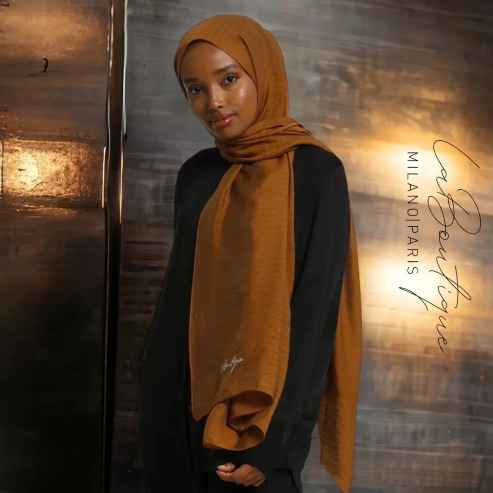 Herbal Planty Scarf - Turmeric- 70x190